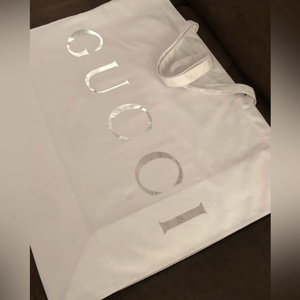 Extra large Gucci cloth tote
